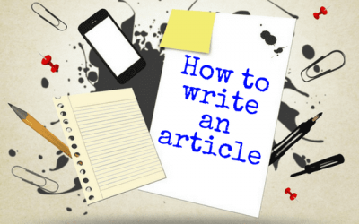 How Article Writing Can Assist You To Grow Your Top Home Business